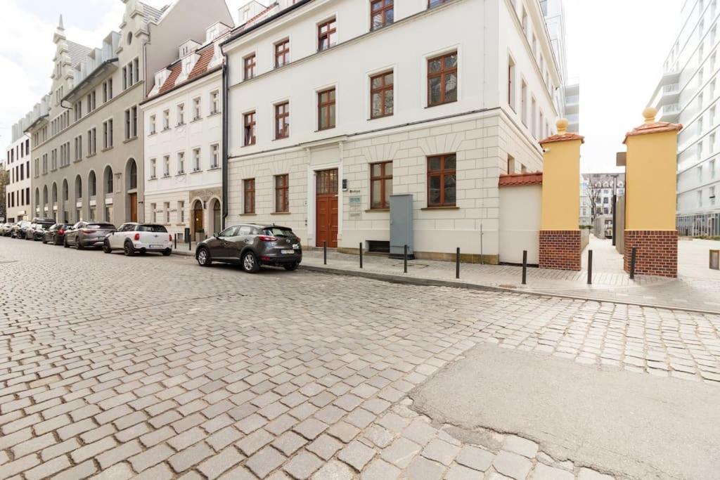Stylowy Apartament Nad Odra Breslávia Exterior foto